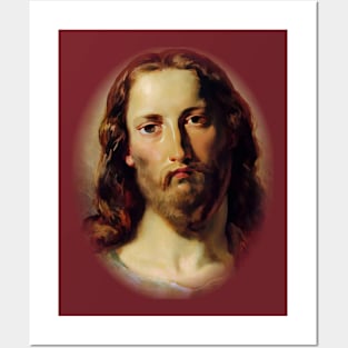 Jesus Christ Portrait Posters and Art